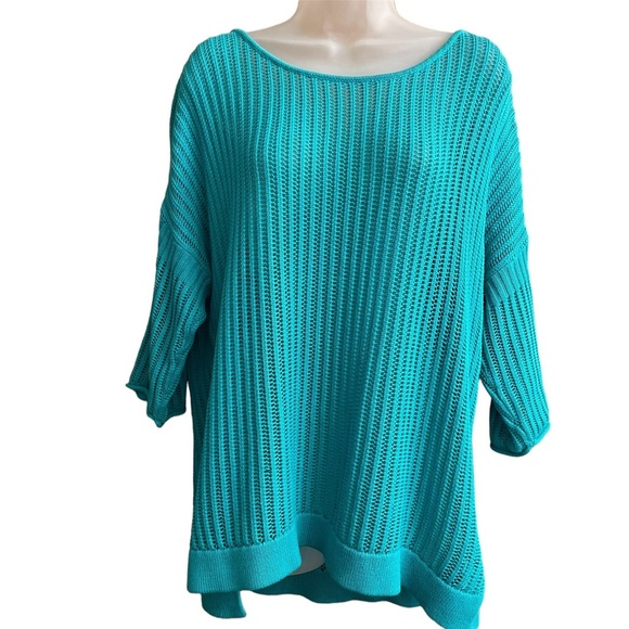 Reitmans Sweaters - Reitmans Women’s Boat Neck Eyelet XL/TG Sweater Top